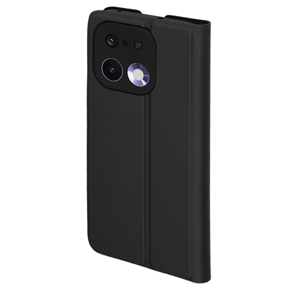 Hoes voor Realme 16 Pro, Techsuit, Magskin Book, Zwart