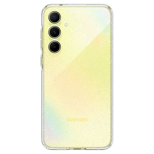 Hoesje voor Samsung Galaxy A55 5G A556, Spigen, Liquid Crystal Glitter, Transparant ACS07538