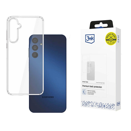 Hoesje voor Samsung Galaxy A16 5G A166 / A16 4G A165, 3MK, Pantser, Transparant