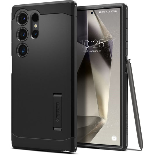 Beschermhoes voor Samsung Galaxy S24 Ultra S928, Spigen, Tough Armor, Zwart