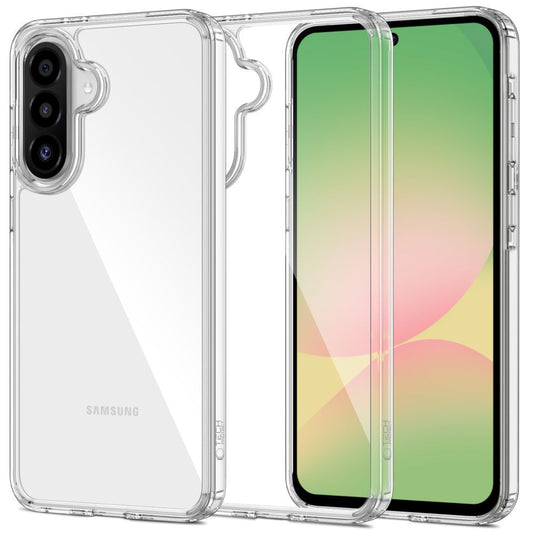 Hoes voor Samsung Galaxy A36 A366, Tech-Protect, Flexair Hybrid, Transparant