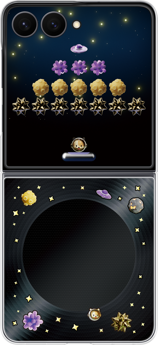 Hoes voor Samsung Galaxy Z Flip8 F776, FlipSuit Case, Zwart EF-FF776CBEGWW