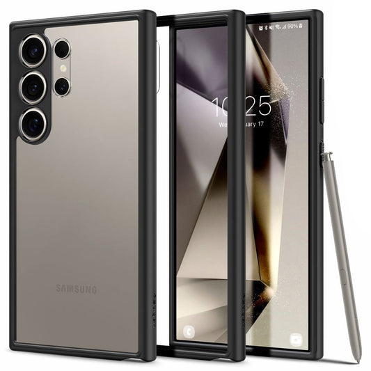 Hoesje voor Samsung Galaxy S24 Ultra S928, Spigen, Ultra Hybrid, Zwart