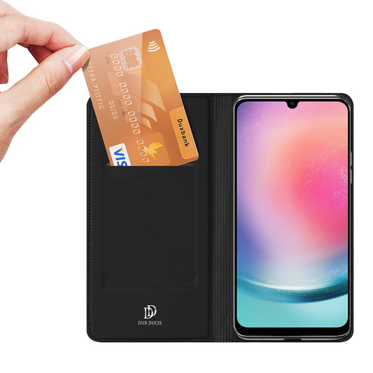 Hoesje voor Samsung Galaxy A25 A256, DUX DUCIS, Skin Pro, Zwart