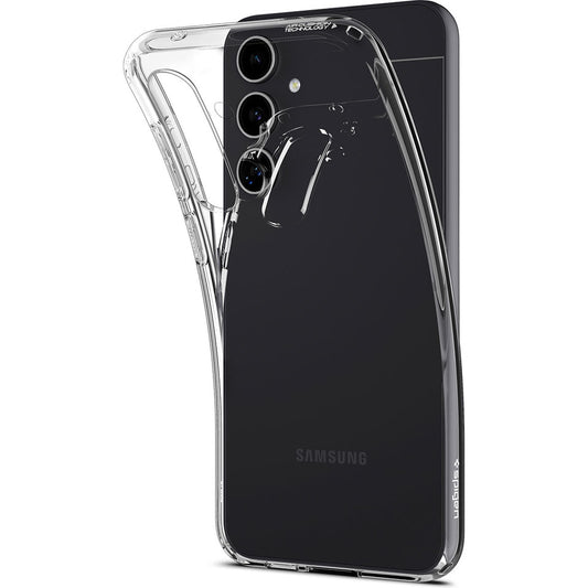 Hoesje voor Samsung Galaxy S23 FE S711, Spigen, Liquid Crystal, Transparant ACS06369