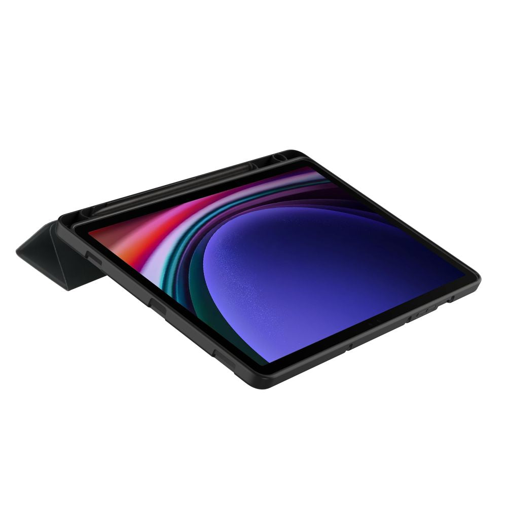 Hoes voor Samsung Galaxy Tab S10 Lite / S9 / S9 FE / Tab S10 FE, Tech-Protect, SC PEN, Zwart