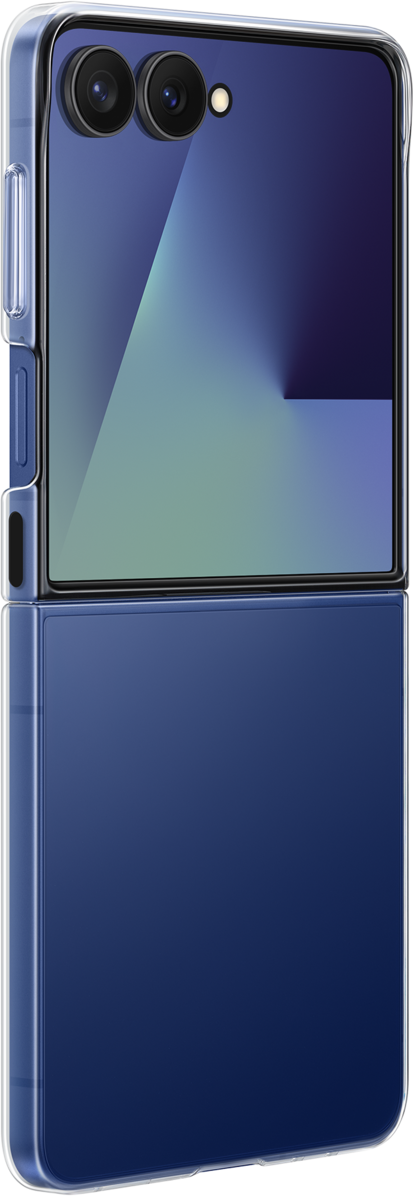 Case for Samsung Galaxy Z Flip7 F766, Clear Case, Transparent EF-AF766CTEGWW