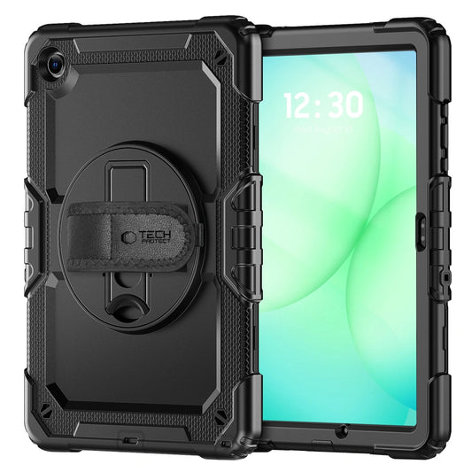 Hoes voor Samsung Galaxy Tab A11+ / Tab A9+, Tech-Protect, Solid, Zwart