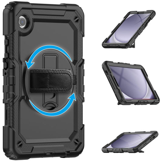 Hoes voor Samsung Galaxy Tab A11+ / Tab A9+, Tech-Protect, Solid360, Zwart