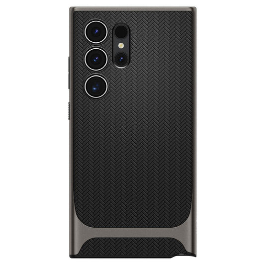 Hoes voor Samsung Galaxy S24 Ultra S928, Spigen, Neo Hybrid, Grijs ACS07305