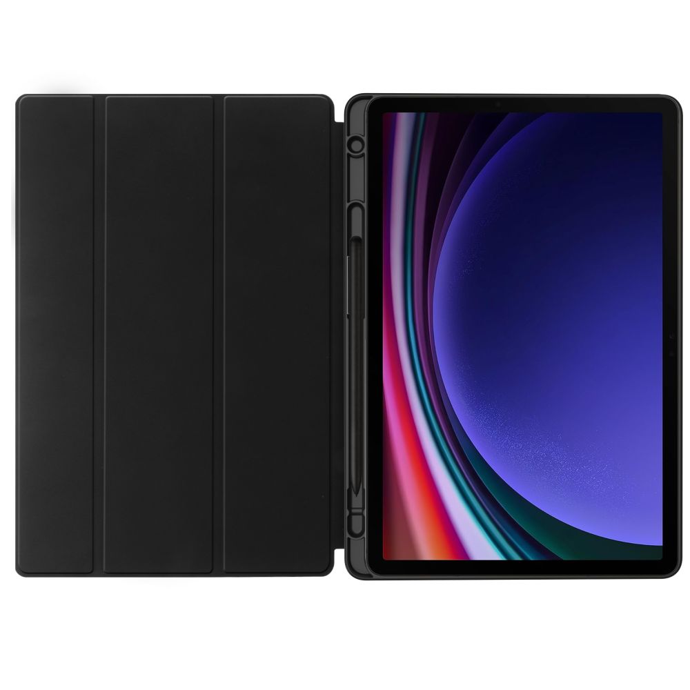 Hoes voor Samsung Galaxy Tab S10 Lite / S9 / S9 FE / Tab S10 FE, Tech-Protect, SC PEN, Zwart