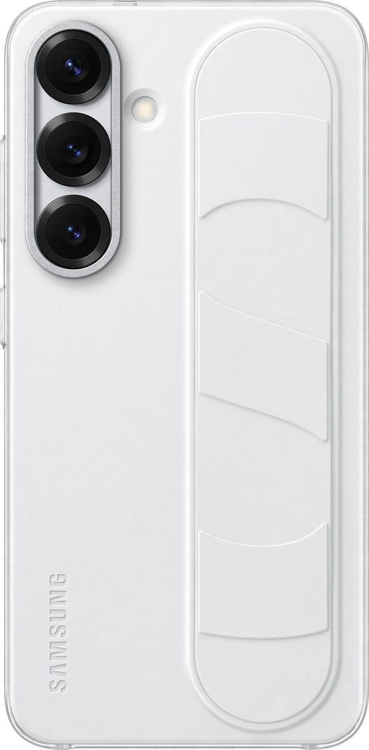 Hoes voor Samsung Galaxy S25 S931, Standing Grip, Wit EF-GS931CWEGWW