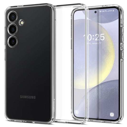 Hoesje voor Samsung Galaxy S24+ S926, Spigen, Vloeibaar Kristal, Transparant