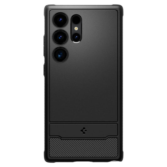 Hoesje voor Samsung Galaxy S24 Ultra S928, Spigen, Rugged Armour, zwart ACS07286