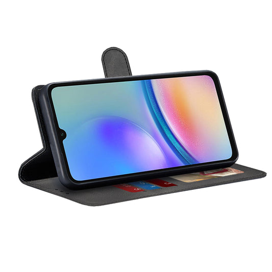 Hoes voor Samsung Galaxy A05s A057, Techsuit, Diary Book, Zwart