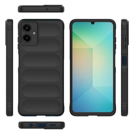 Hoesje voor Samsung Galaxy A06 A065, Techsuit, Magic Shield, Zwart