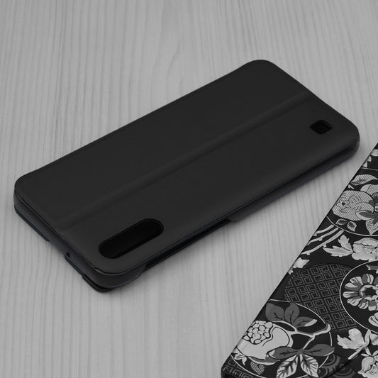 Hoes voor Samsung Galaxy A10 A105 / M10 M105, Techsuit, eFold, Zwart