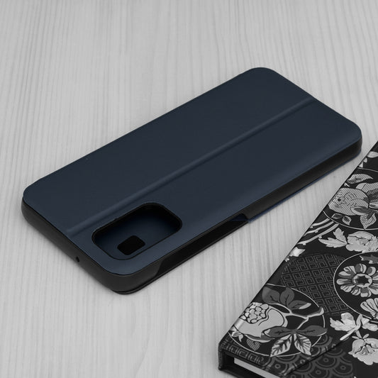 Hoes voor Samsung Galaxy A13 A135, Techsuit, eFold, Donkerblauw