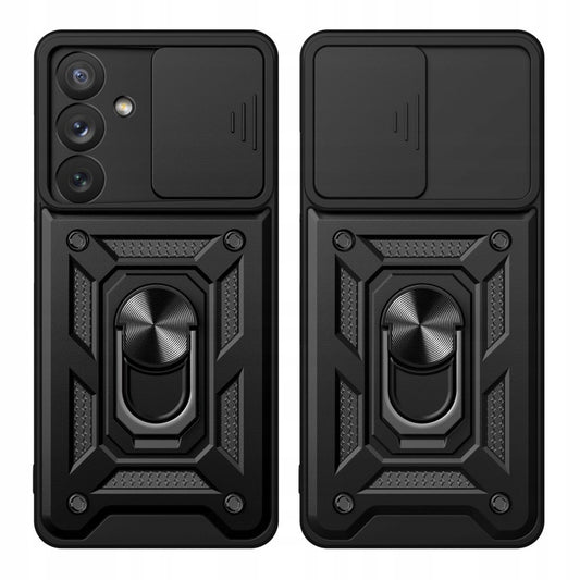 Hoes voor Samsung Galaxy A14 A145 / A14 5G A146, Techsuit, CamShield, Zwart