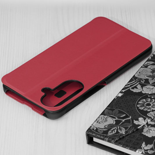 Hoes voor Samsung Galaxy A27 5G, Techsuit, eFold Nieuw Model, Rood