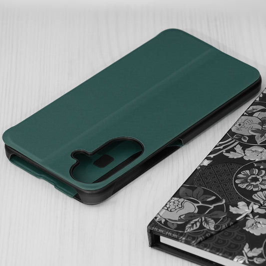 Hoes voor Samsung Galaxy A27 5G, Techsuit, eFold Nieuw Model, Donkergroen