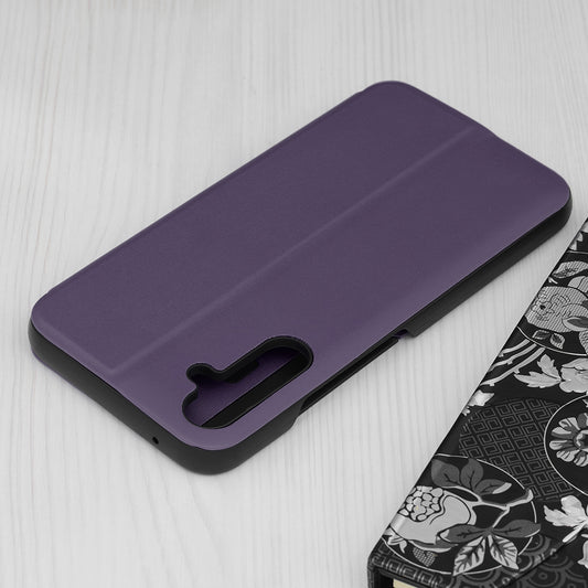 Hoes voor Samsung Galaxy A34 A346, Techsuit, eFold, Paars