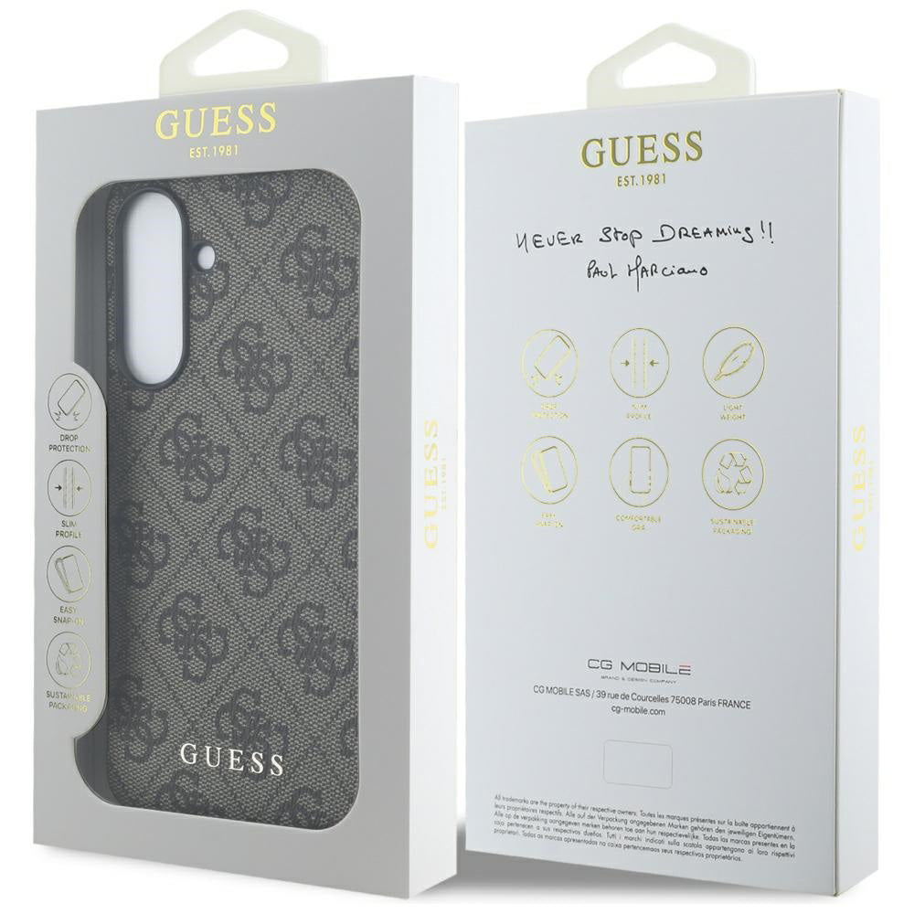 Hoes voor Samsung Galaxy A36 A366, Guess, 4G Classic, Zwart