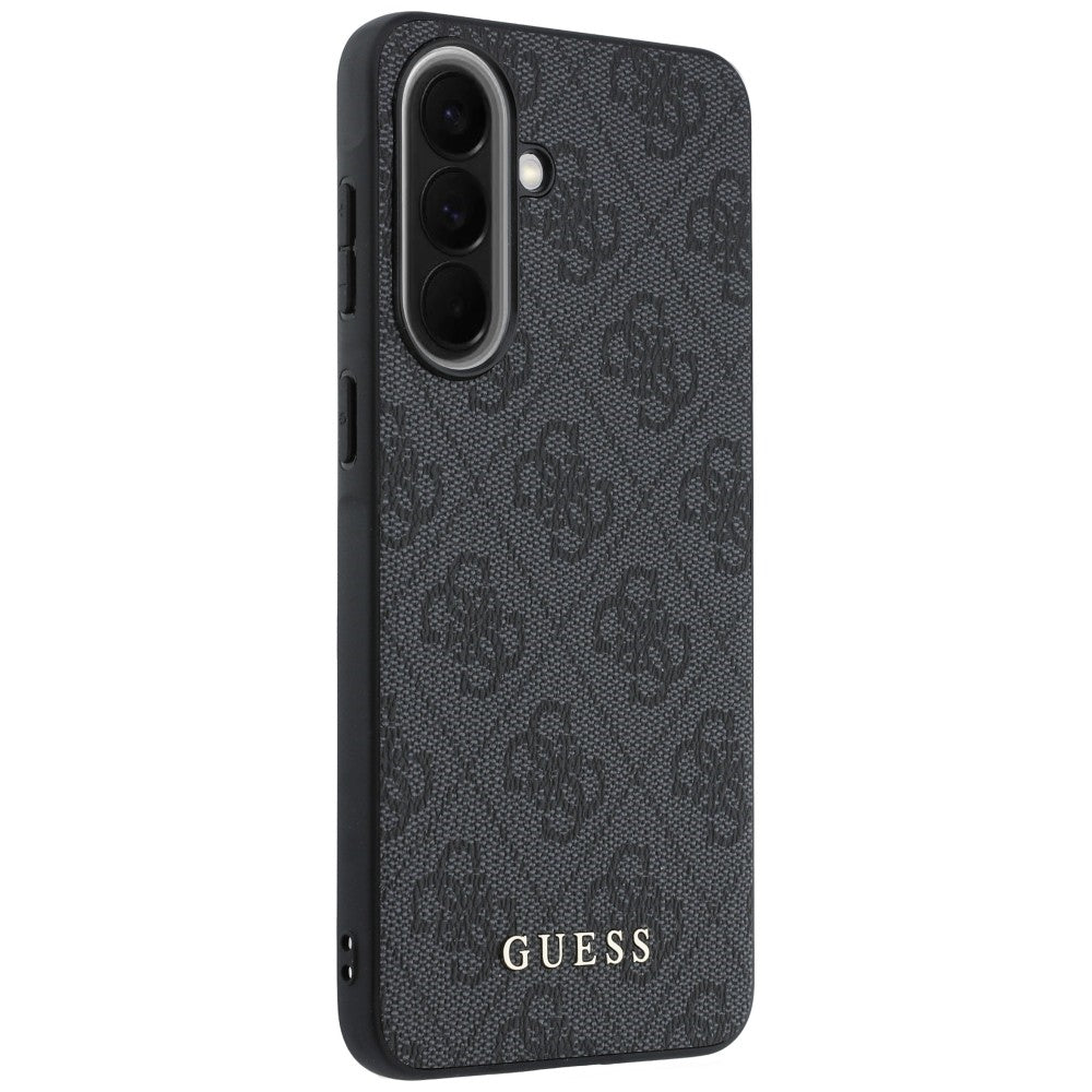 Hoesje voor Samsung Galaxy A37 5G, Guess, 4G Classic Logo Charm, Zwart