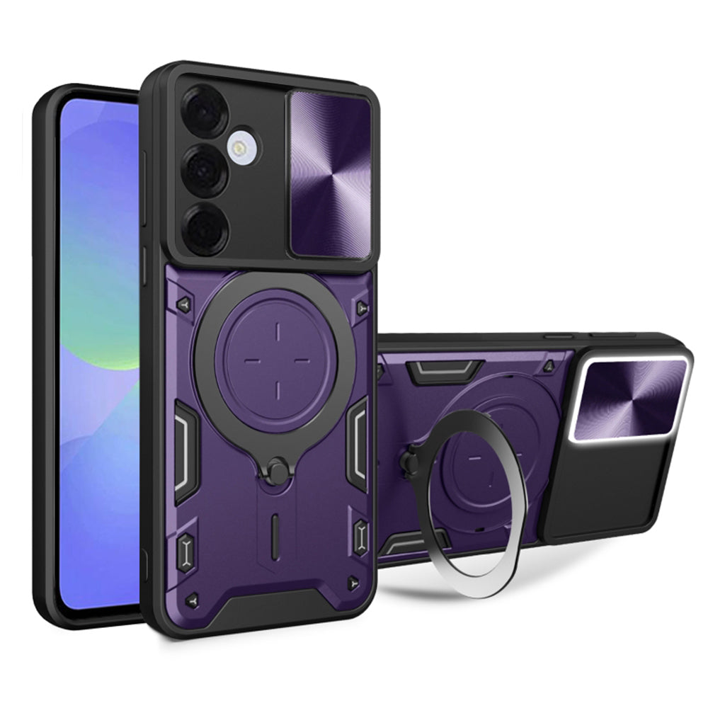 Hoes voor Samsung Galaxy A37 5G, Techsuit, CamGuard Pro, Paars