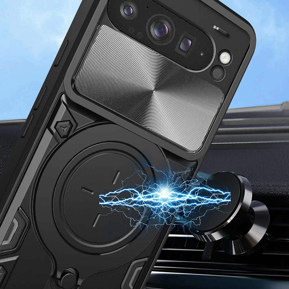 Hoes voor Samsung Galaxy A37 5G, Techsuit, CamGuard Pro, Paars