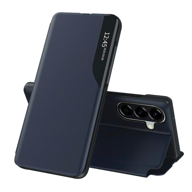 Case for Samsung Galaxy A37 5G, Techsuit, eFold, Dark Blue
