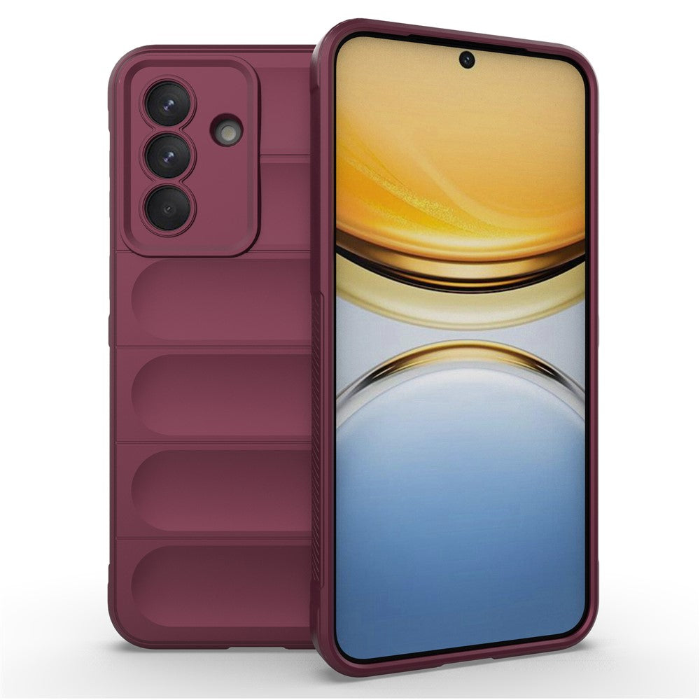 Hoes voor Samsung Galaxy A37 5G, Techsuit, Magic Shield, Kersenrood
