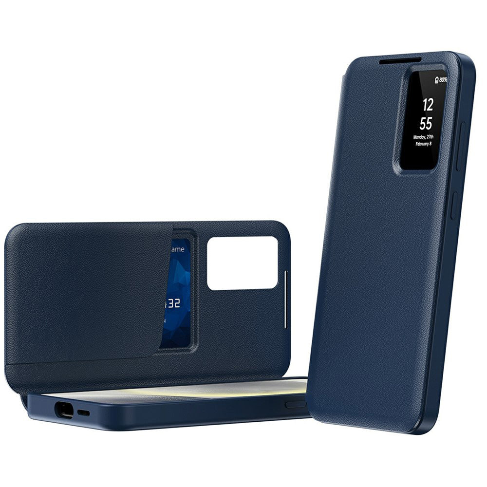 Case for Samsung Galaxy A37 5G, Techsuit, SmartView, Blue