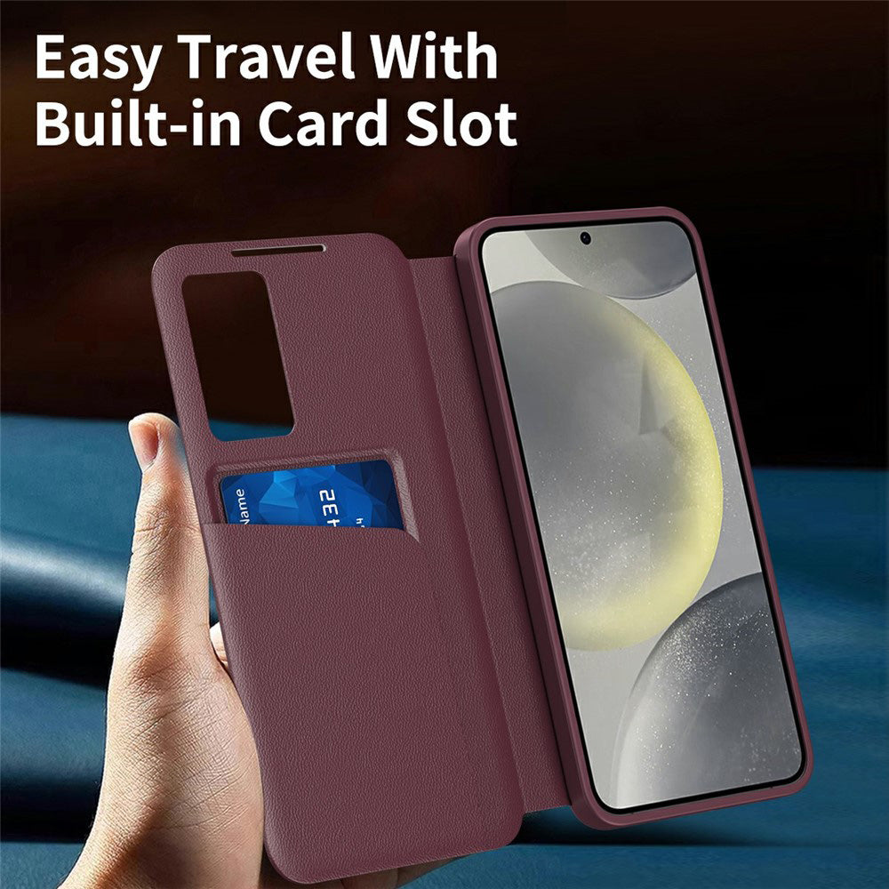 Case for Samsung Galaxy A37 5G, Techsuit, SmartView, Red