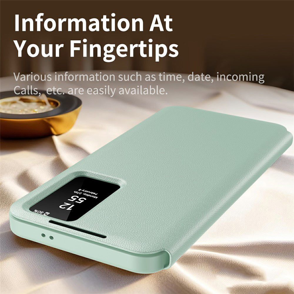 Hoes voor Samsung Galaxy A37 5G, Techsuit, SmartView, Groen