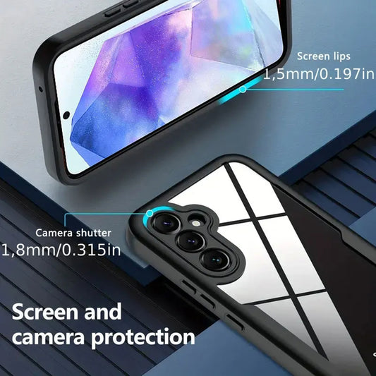 Hoesje voor Samsung Galaxy A55 5G A556, Techsuit, ColorVerse 360, Paars