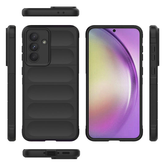 Hoes voor Samsung Galaxy A56 A566 / A36 A366, Techsuit, Magic Shield, Rood