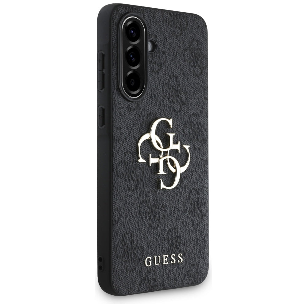 Hoes voor Samsung Galaxy A56 A566, Guess, 4G Big Logo, Zwart