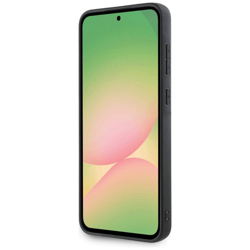 Hoes voor Samsung Galaxy A56 A566, Guess, 4G Big Logo, Zwart