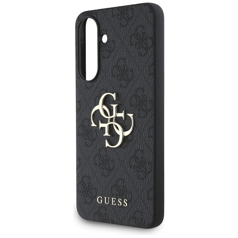 Hoes voor Samsung Galaxy A56 A566, Guess, 4G Big Logo, Zwart