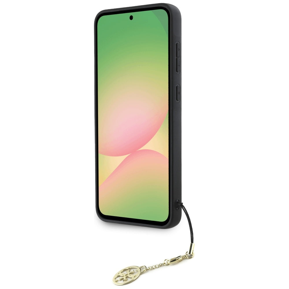 Hoesje voor Samsung Galaxy A56 A566, Guess, 4G Charm, Bruin