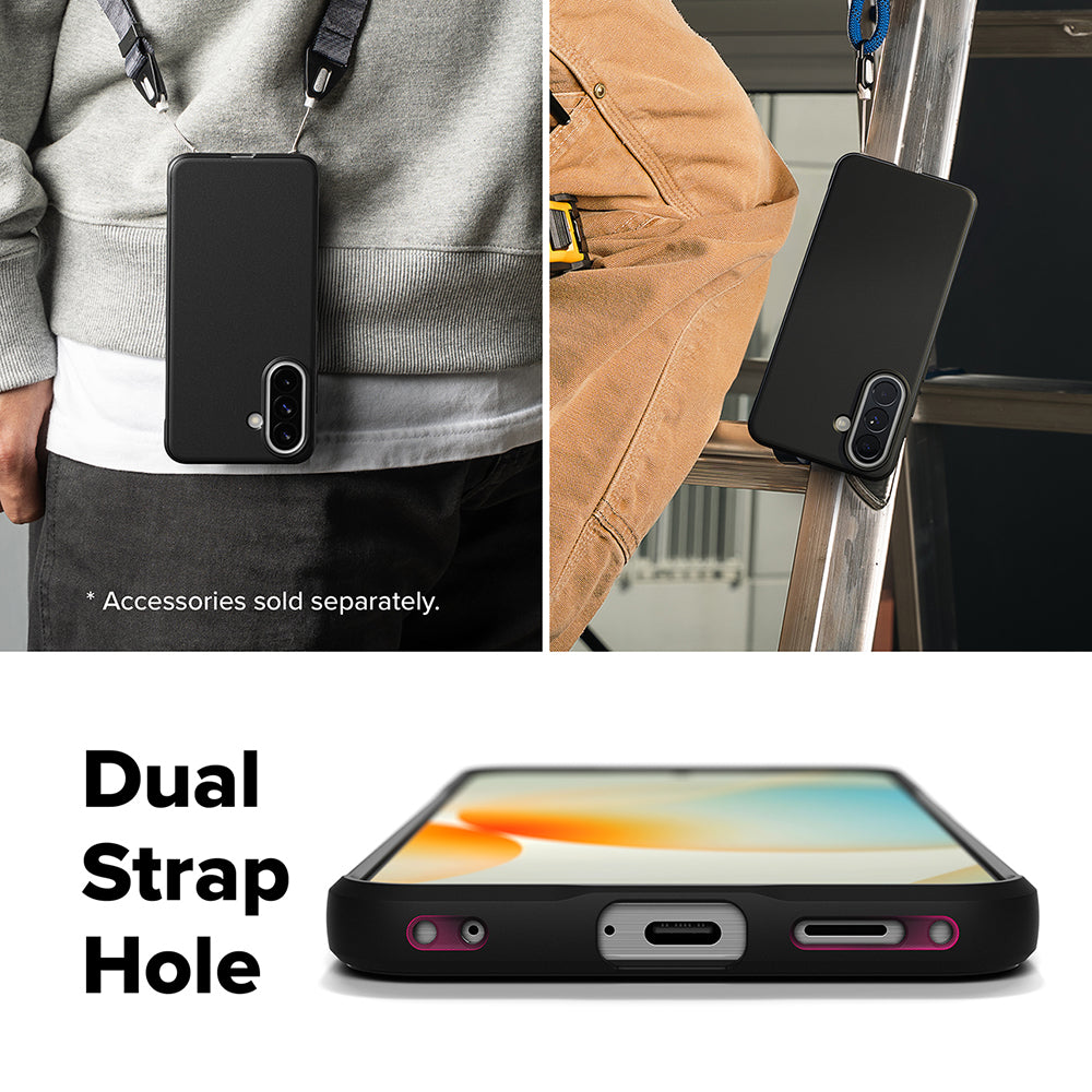 Hoes voor Samsung Galaxy A57 5G, Ringke, Onyx, Zwart