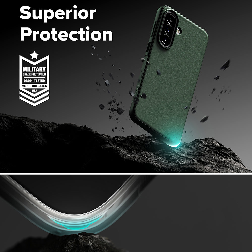 Hoes voor Samsung Galaxy A57 5G, Ringke, Onyx, Donkergroen