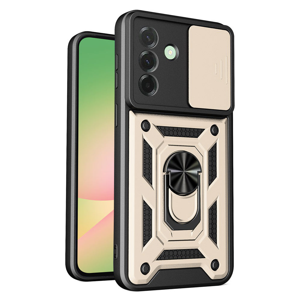 Hoes voor Samsung Galaxy A57 5G, Techsuit, CamShield, Goud