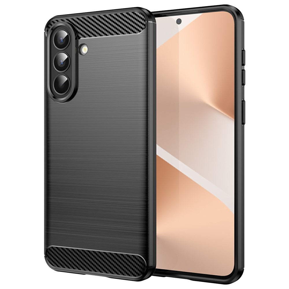 Hoes voor Samsung Galaxy A57 5G, Techsuit, Carbon, Zwart