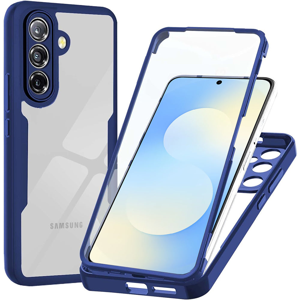 Hoes voor Samsung Galaxy A57 5G, Techsuit, ColorVerse 360, Blauw