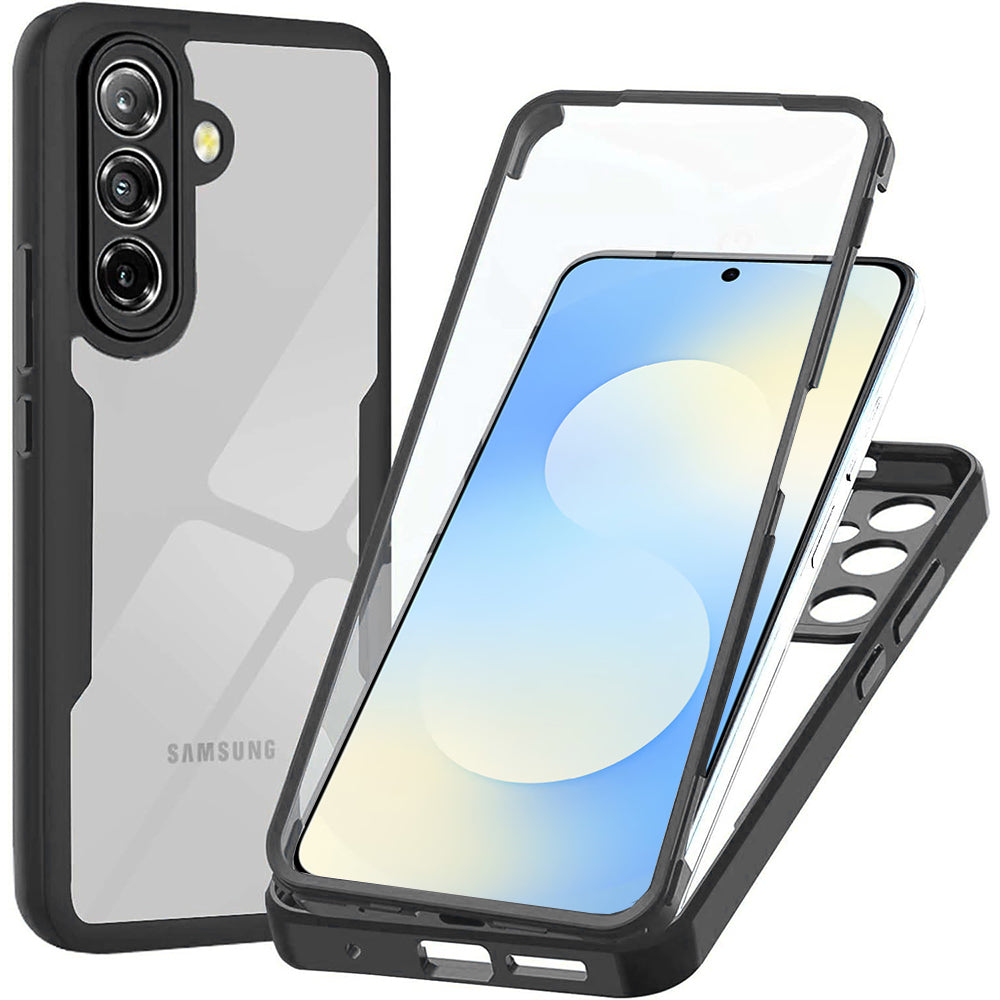 Hoes voor Samsung Galaxy A57 5G, Techsuit, ColorVerse 360, Zwart