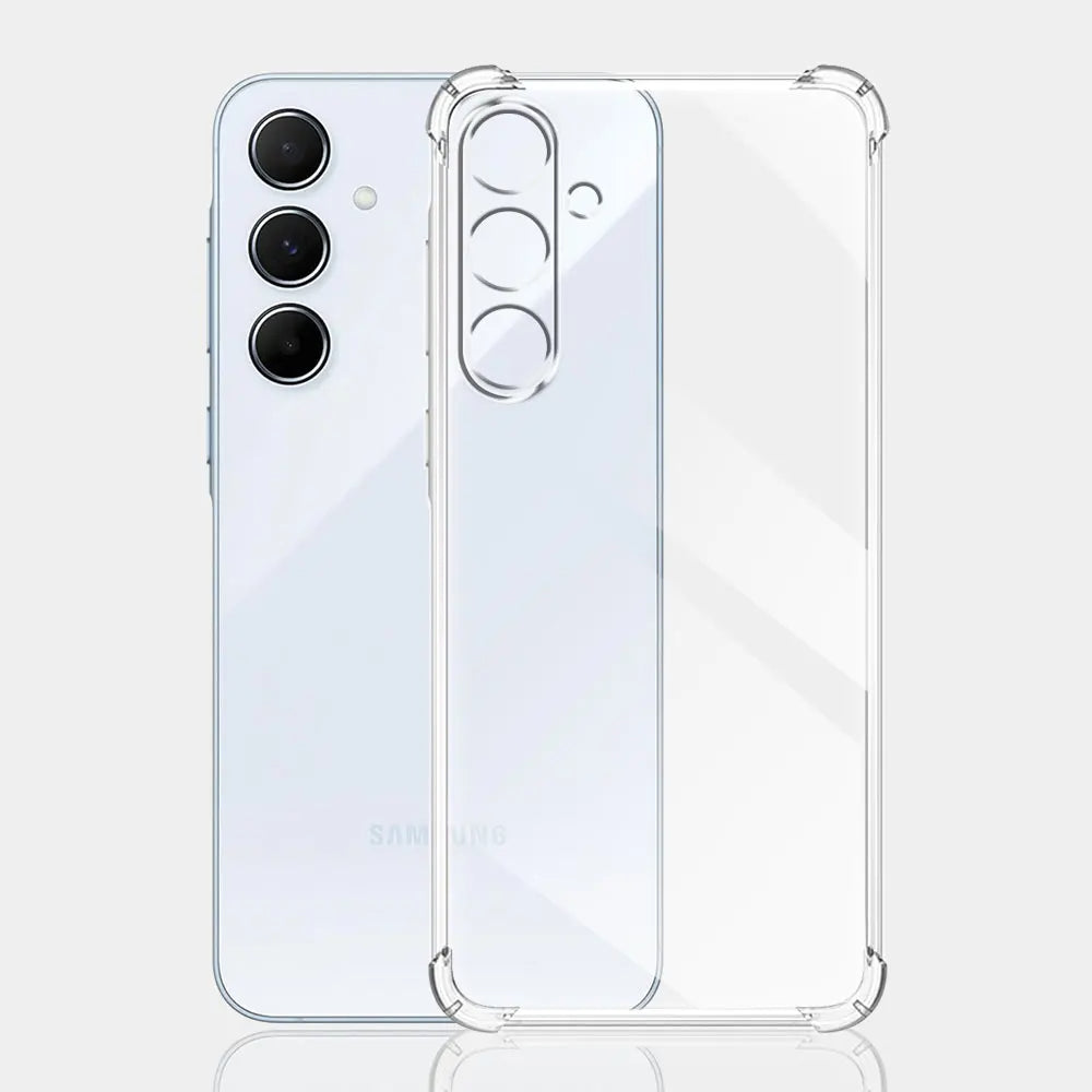 Hoes voor Samsung Galaxy M15, Techsuit, Shockproof Clear, Transparant