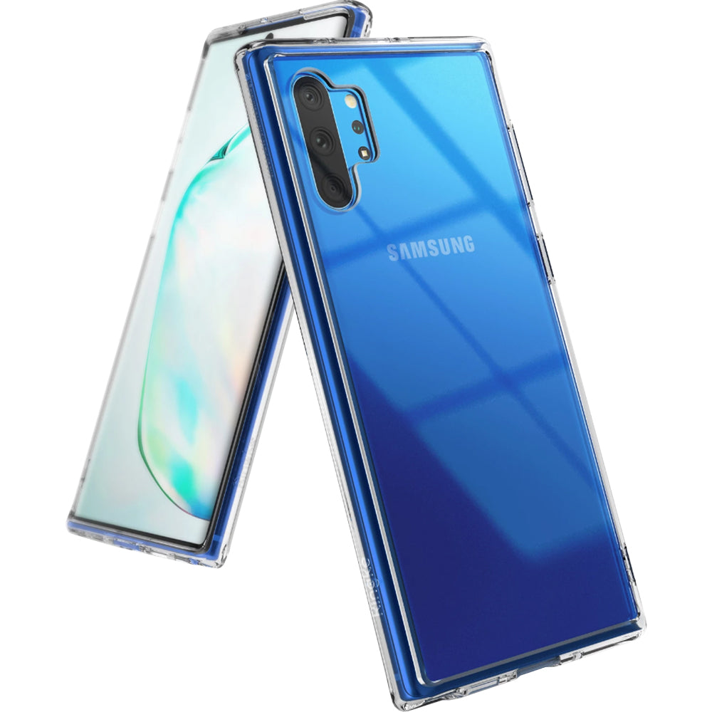 Hoes voor Samsung Galaxy Note 10+ 5G N976 / Note 10+ N975, Ringke, Fusion, Transparant