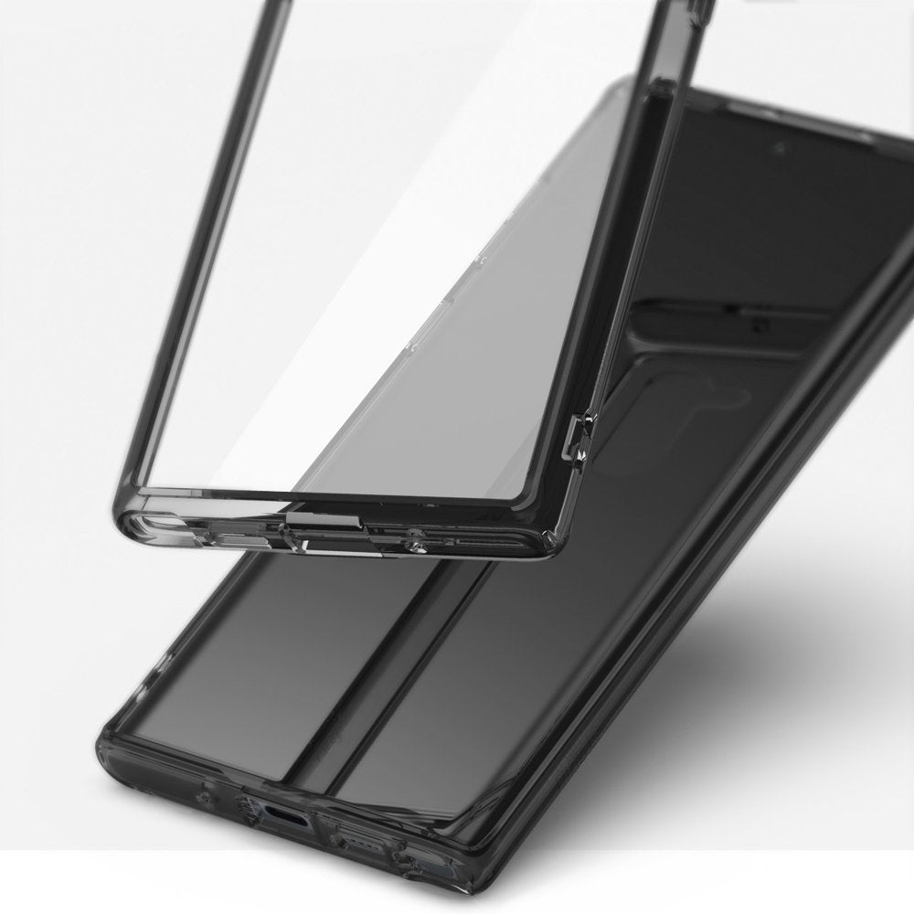 Hoes voor Samsung Galaxy Note 10+ 5G N976 / Note 10+ N975, Ringke, Fusion, Transparant